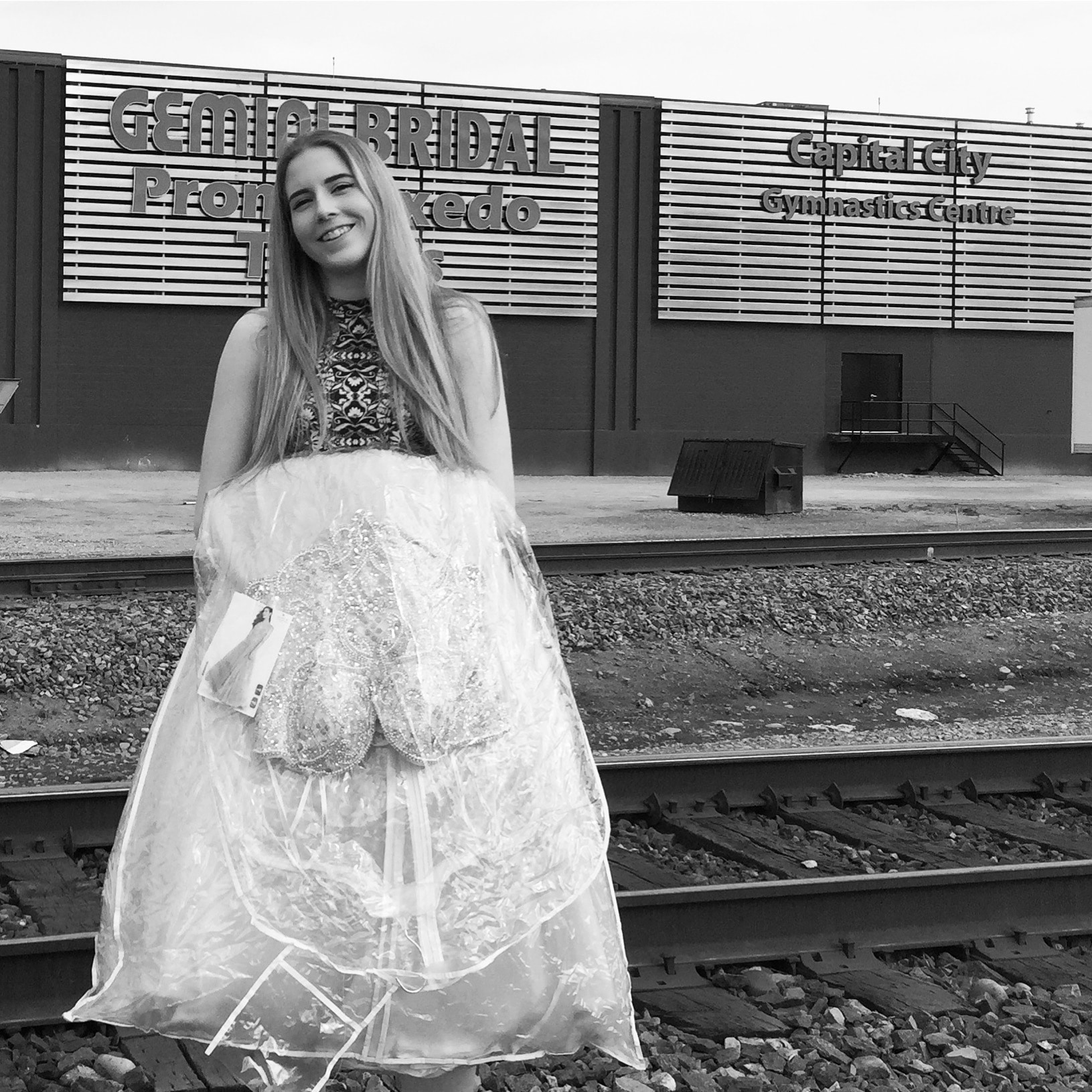 Shedding tears in the dress shop... Curtains are Open